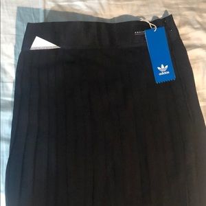 Adidas equipment midi pleated skirt